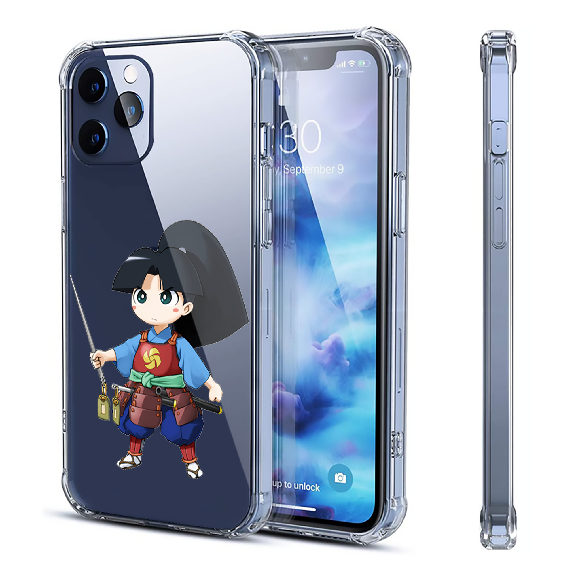 （画像用） 遊☆戯☆王 Yu-Gi-Oh! 【iPhone 12シリーズ対応】透明スマホケース（クリアソフトケース）